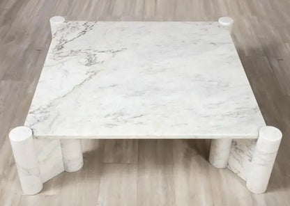 Vermillon Grand Carrara Marmor Soffbord