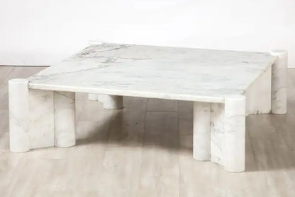 Vermillon Grand Carrara Marmor Soffbord